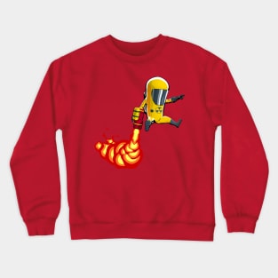 Gary in flight! Crewneck Sweatshirt